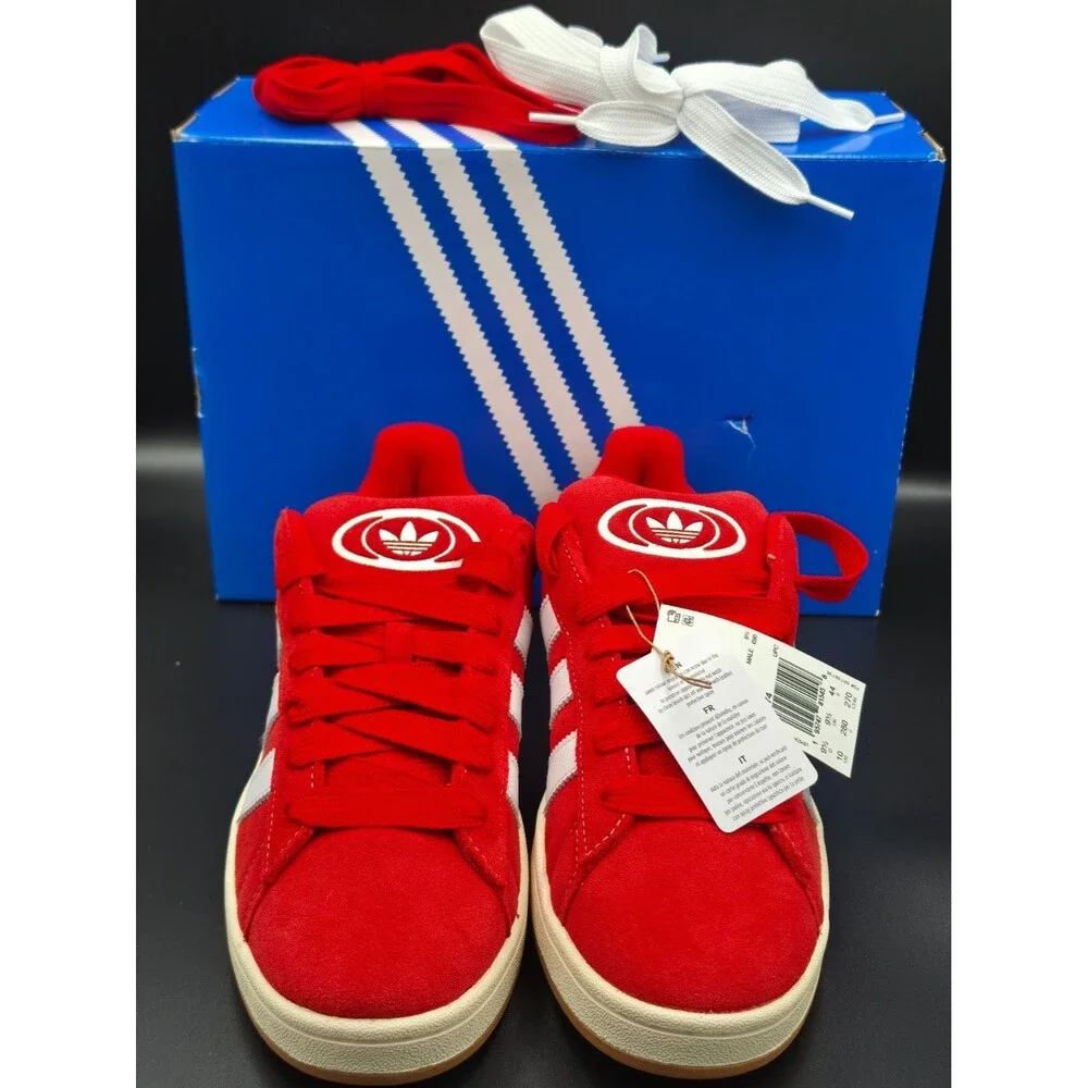 adidas Campus 00s Better Scarlet White Men’s 10 Red Suede H03474 NIB
